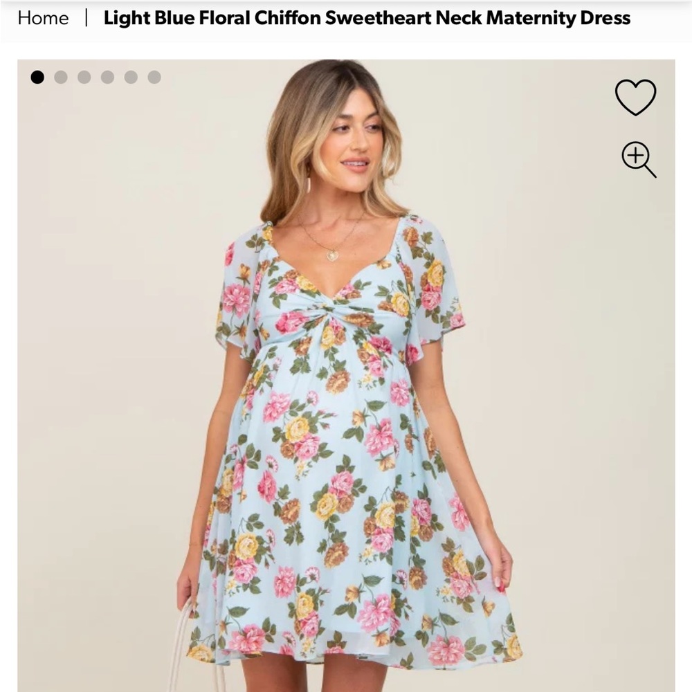 PinkBlush maternity dress